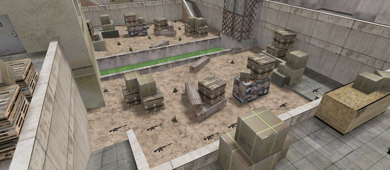 aim_00 - Counter-Strike 1.6 Aim Map