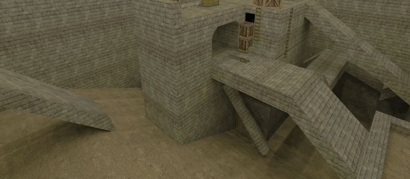 aim_1337_dust - Counter-Strike 1.6 Aim Map
