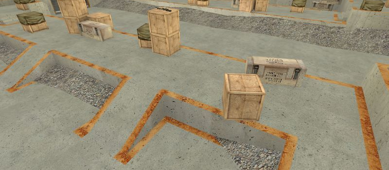 aim_1on1map - Counter-Strike 1.6 Aim Map