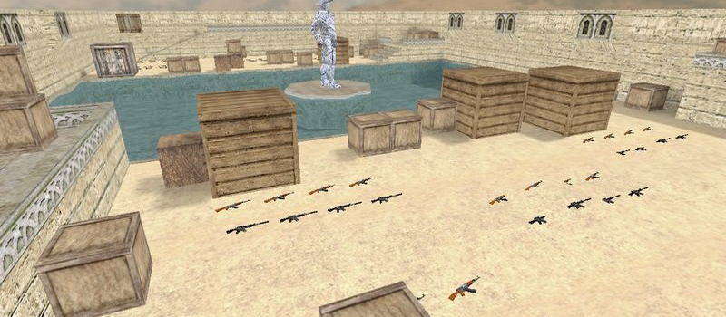 aim_csromania - Counter-Strike 1.6 Aim Map