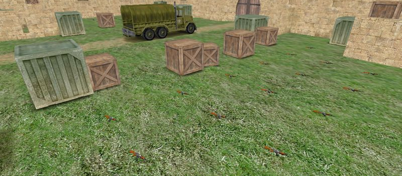 aim_dust_deluxe - Counter-Strike 1.6 Aim Map