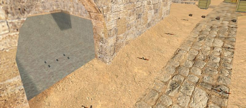 aim_dust_desert - Counter-Strike 1.6 Aim Map
