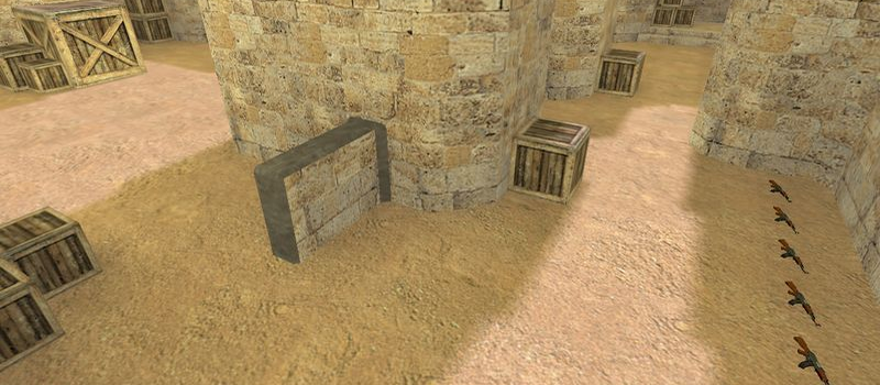 aim_dusty - Counter-Strike 1.6 Aim Map