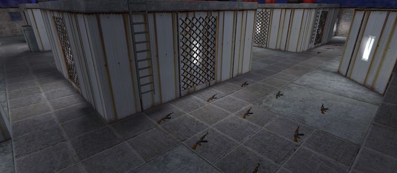 aim_ea_nightwar - Counter-Strike 1.6 Aim Map