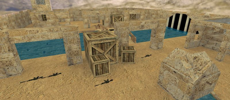 aim_eavdust - Counter-Strike 1.6 Aim Map