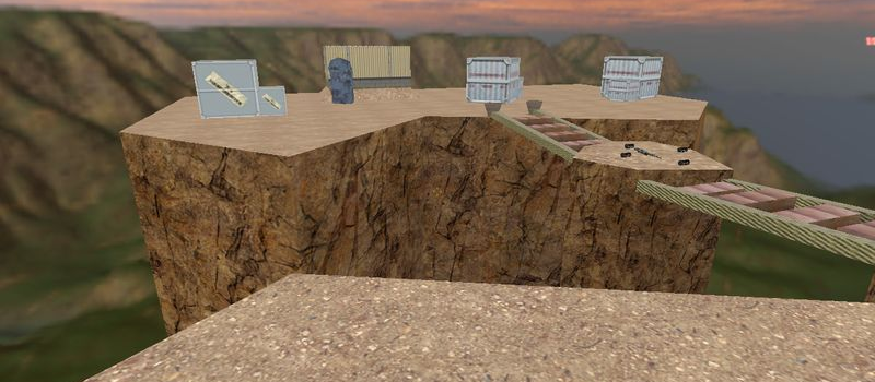 aim_hsbg_canyon - Counter-Strike 1.6 Aim Map