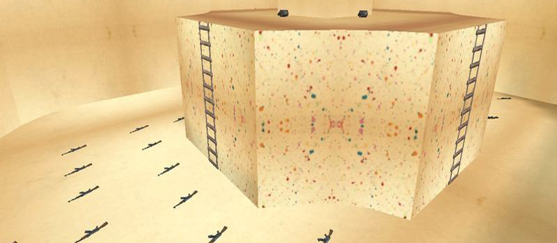 aim_paper - Counter-Strike 1.6 Aim Map