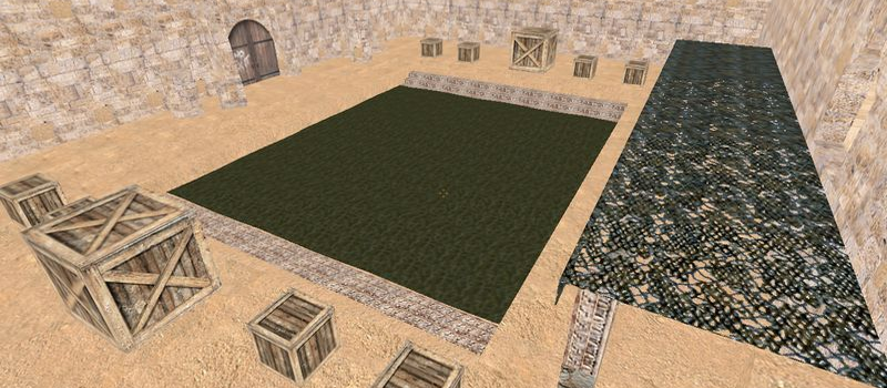 aim_sasdust2 - Counter-Strike 1.6 Aim Map