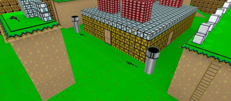 aim_supermario - Counter-Strike 1.6 Aim Map