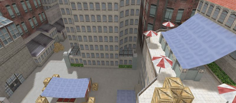 awp_rooftops - CS 1.6 Map