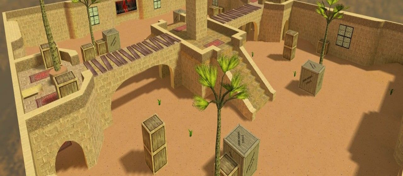 awp_sunburn - Counter-Strike 1.6 AWP Map