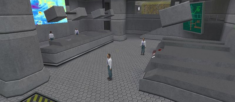 cs_uplink - Counter-Strike 1.6 Hostage Map