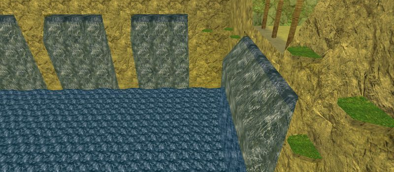 cypress_slide_waterfall - Counter-Strike 1.6 Other Map