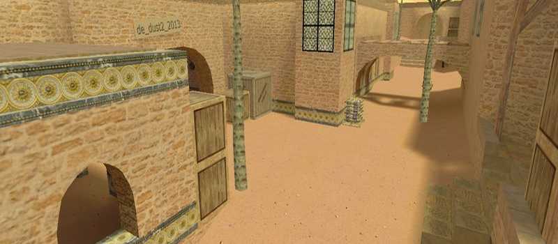 de_dust2_2013_final - Counter-Strike 1.6 Bomb Defuse Map