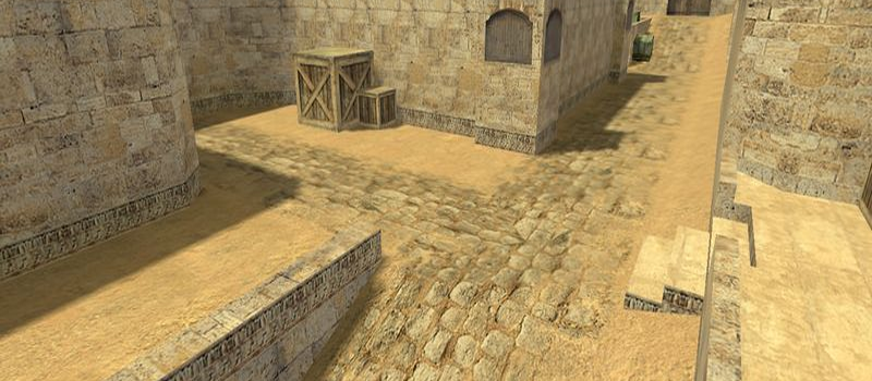 de_dust2_long - Counter-Strike 1.6 Bomb Defuse Map