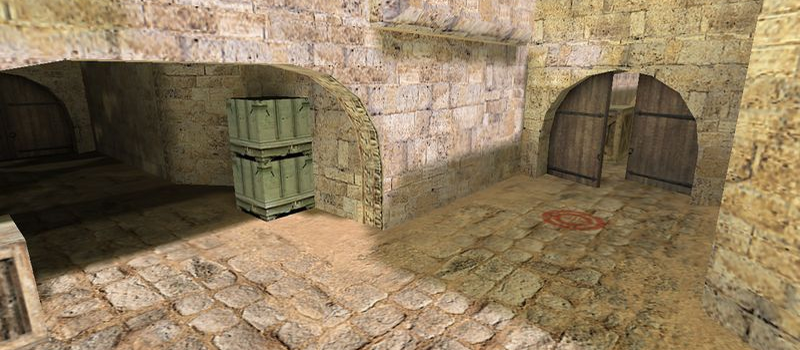 de_dust2_middle - Counter-Strike 1.6 Bomb Defuse Map