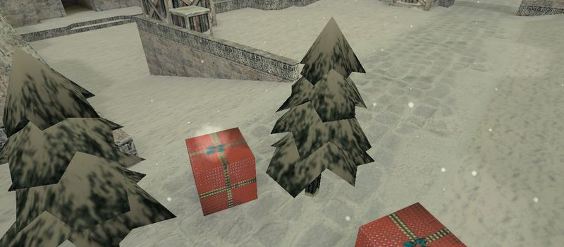 de_dust2_xmas - Counter-Strike 1.6 Bomb Defuse Map