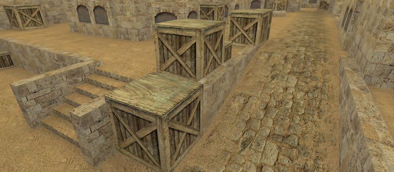 de_dust4 - Counter-Strike 1.6 Bomb Defuse Map