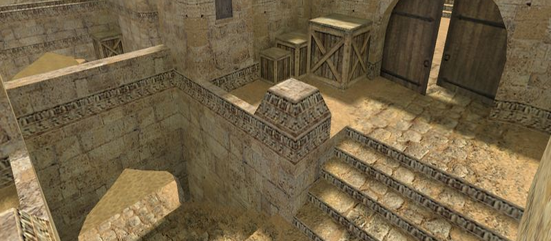 de_dust_castle - Counter-Strike 1.6 Bomb Defuse Map