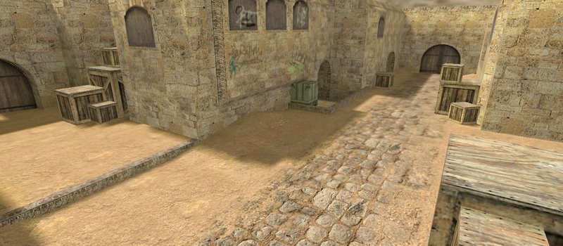 de_dust_sf - Counter-Strike 1.6 Bomb Defuse Map
