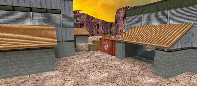 de_nuke2x2 - Counter-Strike 1.6 Bomb Defuse Map