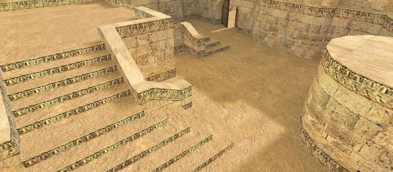 de_sandstand - Counter-Strike 1.6 Bomb Defuse Map