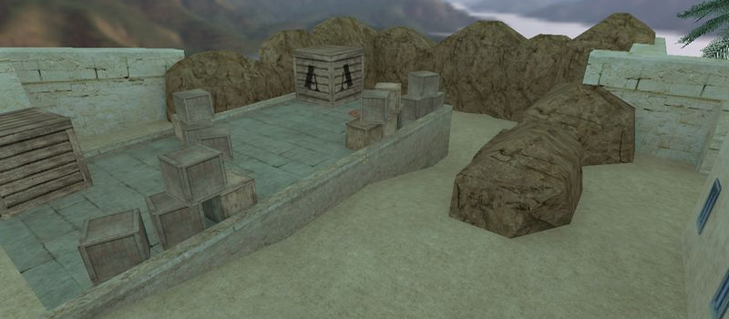 de_sultan_dust - Counter-Strike 1.6 Bomb Defuse Map