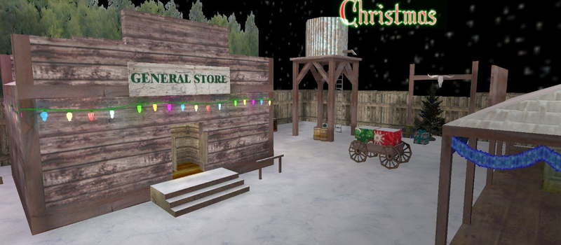 de_westwood_bigxmas - Counter-Strike 1.6 Bomb Defuse Map