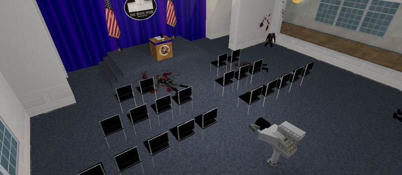 de_whitehouse - Counter-Strike 1.6 Bomb Defuse Map