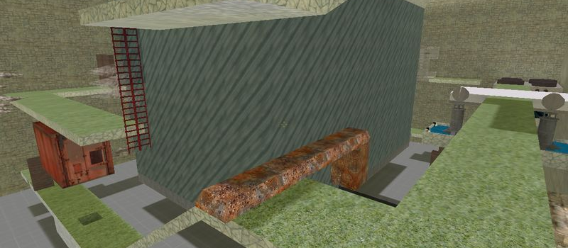 deathrun_fly_on_the_wall - Counter-Strike 1.6 Other Map