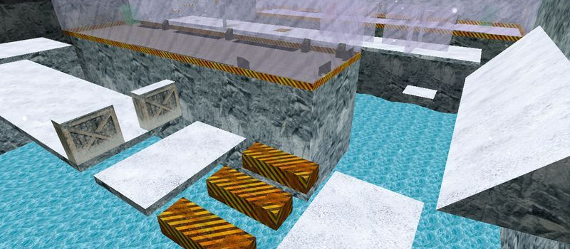 deathrun_rockroad_snow - Counter-Strike 1.6 Other Map