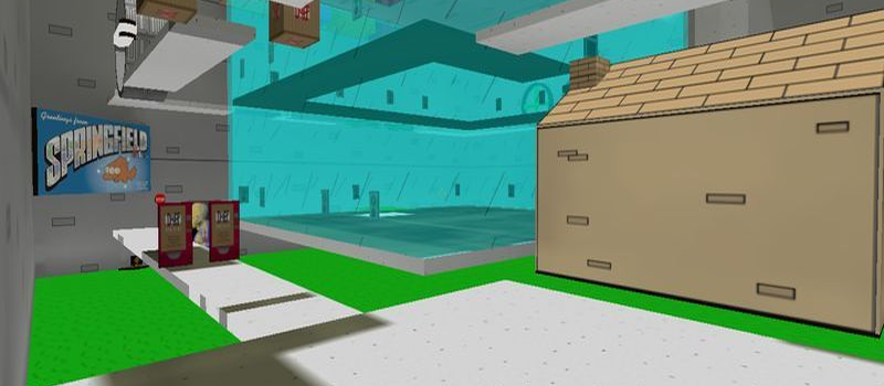 deathrun_simpsons - Counter-Strike 1.6 Other Map