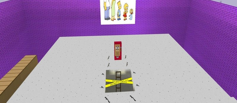 deathrun_simpsons_world - Counter-Strike 1.6 Other Map