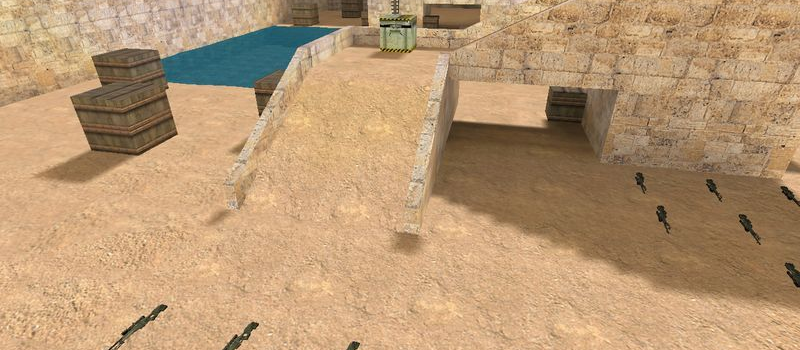 gg_4one_dusty - Counter-Strike 1.6 GunGame Map