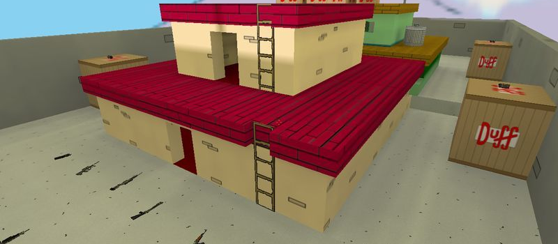 gg_fy_simpsons - Counter-Strike 1.6 GunGame Map