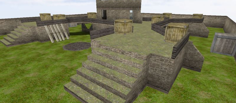 gg_hideout - Counter-Strike 1.6 GunGame Map