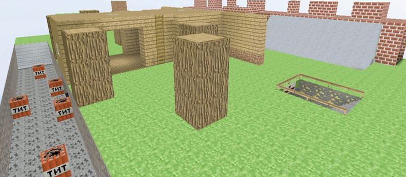 gg_minecraftworld - Counter-Strike 1.6 GunGame Map