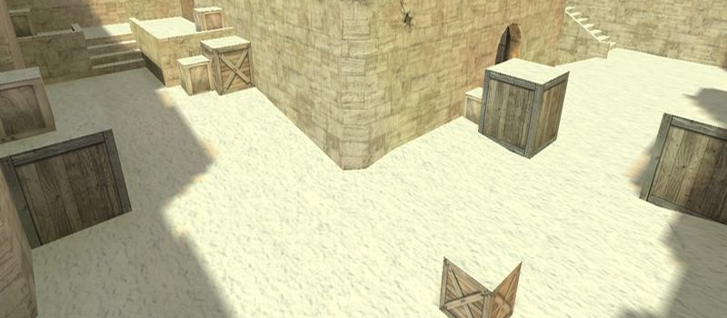 gg_mini_dust2_winter - Counter-Strike 1.6 GunGame Map