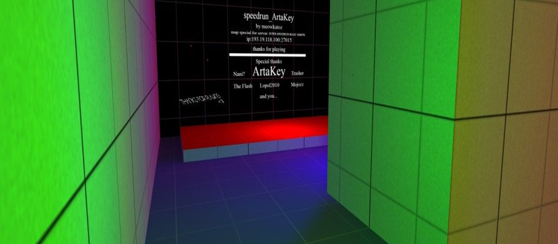 speedrun_artakey - Counter-Strike 1.6 Other Map