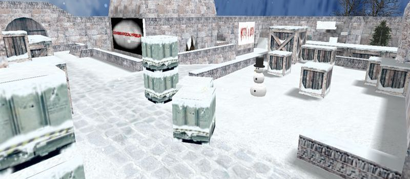zm_dust_winter - Counter-Strike 1.6 Zombie Map