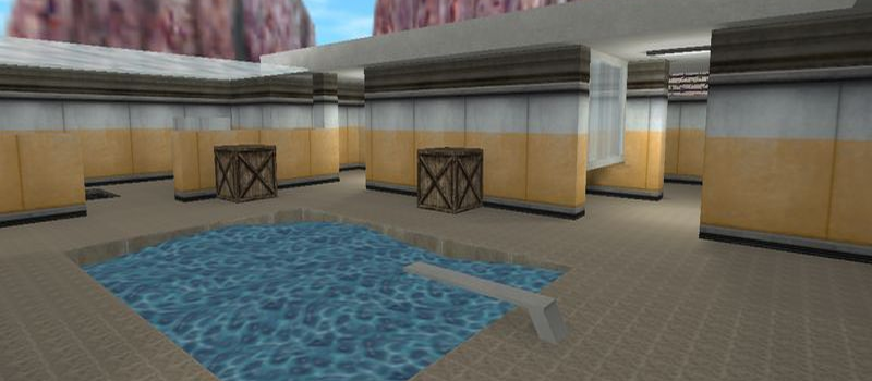 zm_pool_day - Counter-Strike 1.6 Zombie Map